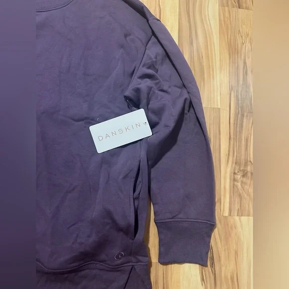 NWT Women’s Split Hem Tunic Vintage Violet Size XL - Picture 4 of 6